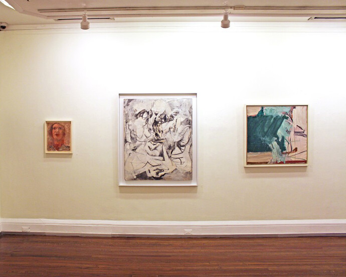 The Thing Unseen, exhibition view. Courtesy of The New York Studio School