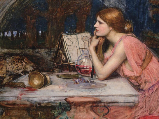 John William Waterhouse, La hechicera, 1911