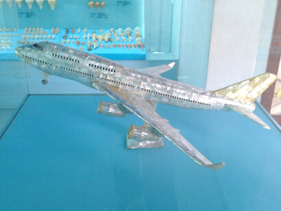 A plane of shells