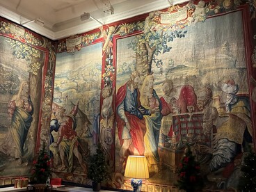 La collezione di arazzi, Palazzo di Blickling Hall, Norfolk, Inghilterra, UK. Foto di Flavius Roversi