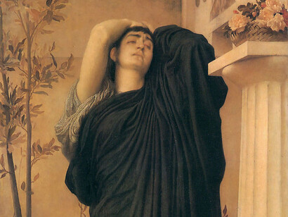 Frederic Leighton, Elettra presso la tomba di Agamennone