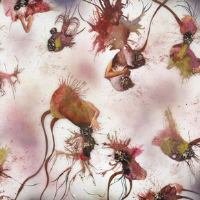 Wangechi Mutu, Cassandra (detail), 2007. Courtesy of Cristin Tierney Gallery