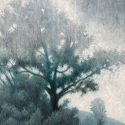 Carl Linstrum, Monochrome memory 11. Courtesy of Thomas Deans Fine Art