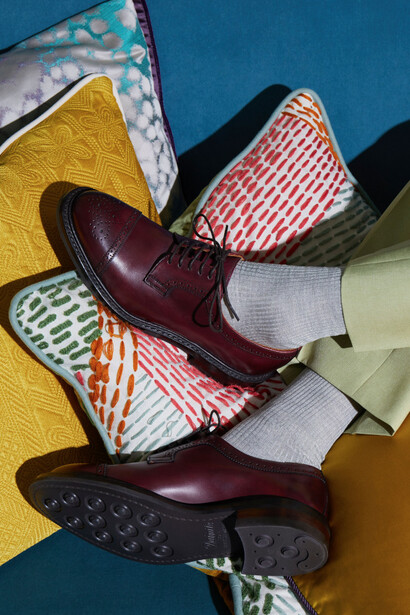 Macian, Style Sophie (Derby Shoes) colore Burgundy