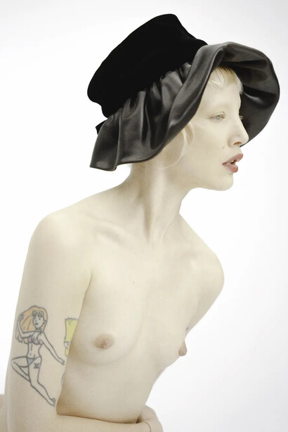 Scotty So, Moose in a 60s Dior velvet hat (detail), 2026. Courtesy of MARS