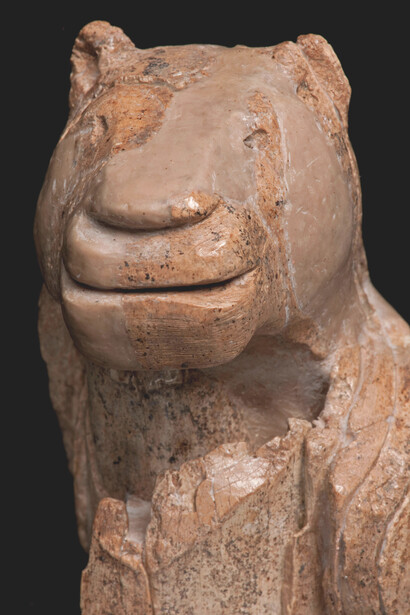 Discovered in 1939 in the Hohlenstein-Stadel cave, the Löwenmensch figurine is a stunning ivory sculpture from approximately 40,000 years ago. It forms part of the Caves and Ice Age Art in the Swabian Jura UNESCO World Heritage Site in Germany