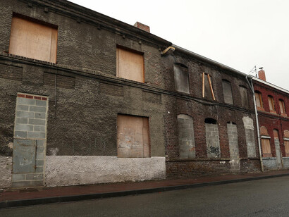 Casas abandonadas en Roubaix, Francia