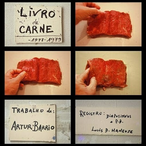 Artur Barrio, Livro de carne