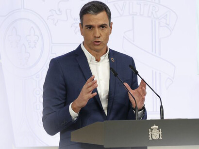 Pedro Sánchez Castejón, actual presidente del Gobierno de España y secretario general del Partido Socialista Obrero Español (PSOE)