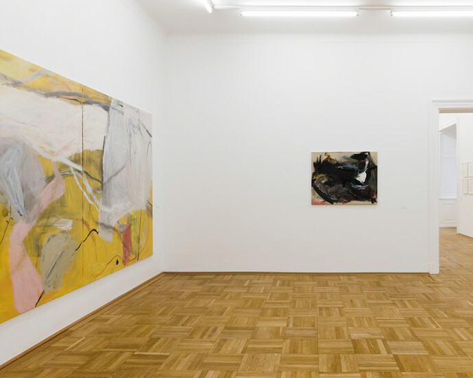 Alice Attie, Karin Sander and Jongsuk Yoon. Courtesy of Galerie nächst St. Stephan