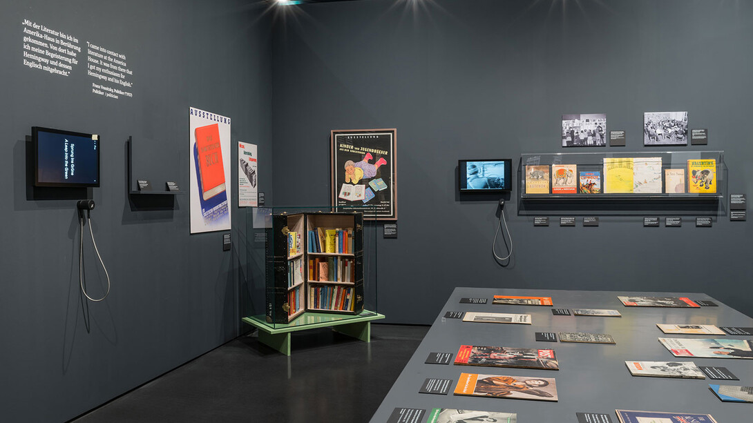 Kontrollierte freiheit. Die alliierten in Wien, ausstellungsansicht. Mit freundlicher genehmigung des Musa Museums