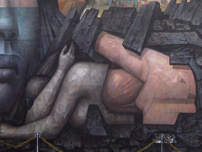 Jorge González Camarena, Presencia de América Latina (detalle), 1964-1965