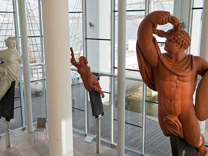 Figurehead Hall. Courtesy of Sjöhistoriska museet