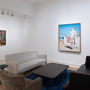 Caroline Coon, Fear gives wings to courage, exhibition view. Courtesy of Stephen Friedman Gallery