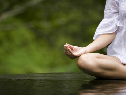 LAs manos en la meditación
