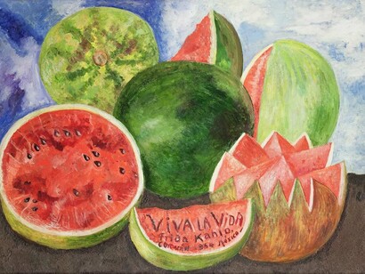 Frida Khalo, “Viva la vida” 1954