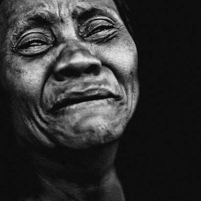 Mujer mayor. Foto: Lee Jeffries