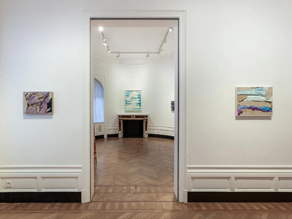 Letha Wilson, Entropic grace, exhibition view. Courtesy of Galerie Christophe Gaillard