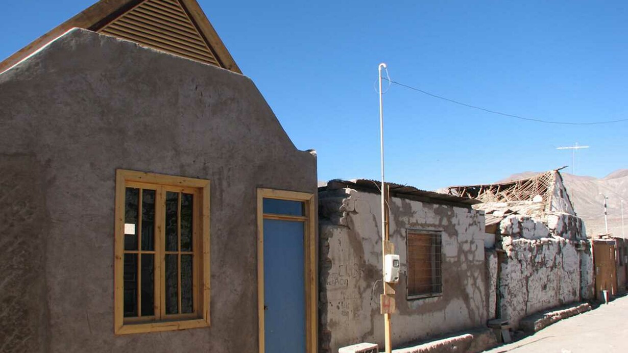 Post-earthquake reconstruction, Tarapacá, Chile. Project update 2011