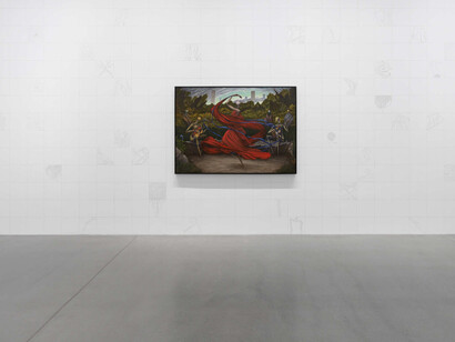Alejandro Cardenas, Archane, exhibition view. Courtesy of Almine Rech Gallery 
