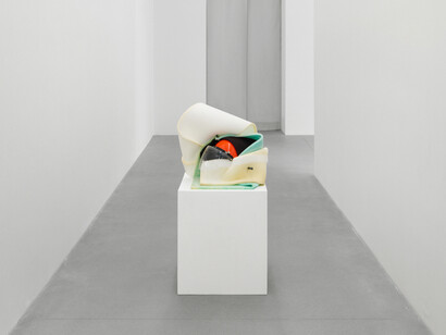 Aria Dean, Sandra Mujinga und Tschabalala Self, ausstellungsansicht. Mit freundlicher genehmigung der Galerie Eva Presenhuber