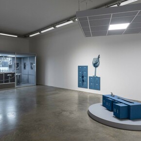 Nick Doyle, Business, pleasure, pressure, release, exhibition view. Courtesy of Perrotin