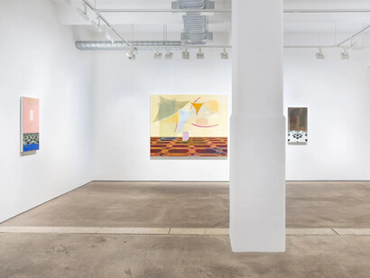 Ally Fallon, At the still point of the turning world, exhibition view. Courtesy of Hales Gallery