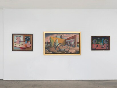 Jimmy Gordon, Surrealist, exhibition view. Courtesy of Tibor de Nagy Gallery