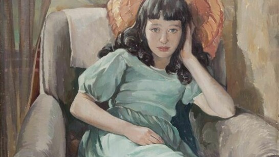 Adam Bruce Thomson, Mary, oil on linen laid on board, 91.4 x 76.2 cm