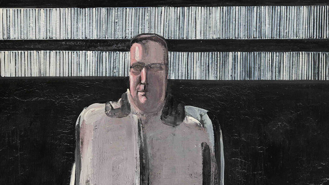 Michelangelo Pistoletto, L'uomo nero, 1959. Courtesy of Mazzoleni