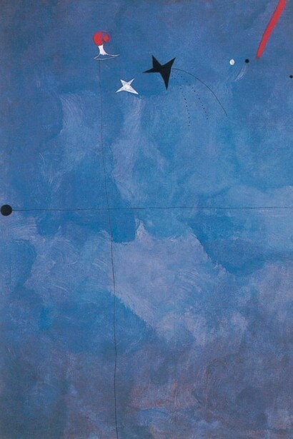 5. Joan Miró, Campesino catalán I, 1925.
Óleo sobre lienzo 107 x 85 cm.
Colección privada.