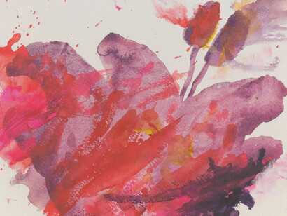 Cy Twombly, Scent of madness (detail), 1986. Courtesy of Menil