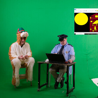 Alexandre Heck et Laurent S. Gérard dit Elg, J'irais faire mon puzzle tantôt (capture d'écran), 2025. Courtesy of BPS22 