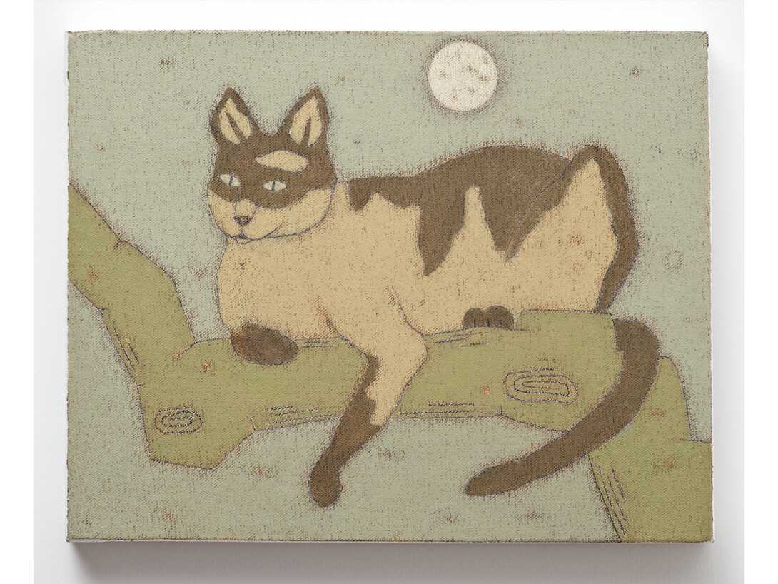 John Dilg, Savant, 2014, oil on canvas, 11 x 14 inches