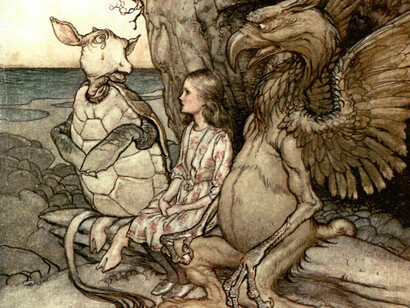 Alice no país das maravilhas. Ilustrações por Arthur Rackham 
