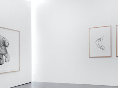 Simon Pfeffel, Exhibition view. Courtesy of galerie burster