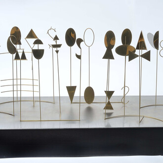 Fausto Melotti, Canone variato 1, 1973. Cortesia della Fondazione Francesco Pasquinelli 