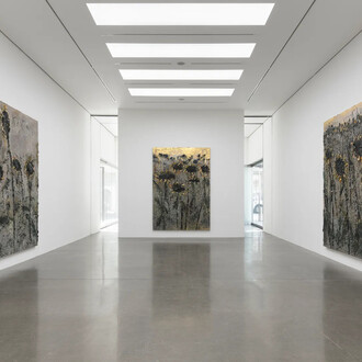 Anselm Kiefer, exhibition view. Courtesy of White Cube Gallery
