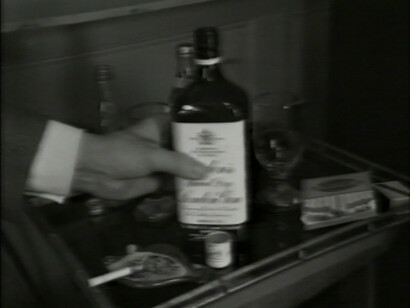 Gilbert & George, Gordon's Makes Us Drunk (still frame), 1972 sculpture on video tape black & white video, sound dimensions variable Edition of 25 © Gilbert & George. Courtesy the artists and Lehmann Maupin, New York and Hong Kong