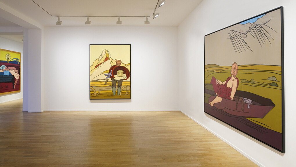 Valerio Adami. Courtesy of Galerie Daniel Templon