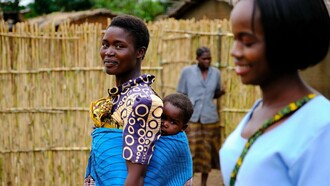Donna con bambino in Malawi, Malawi