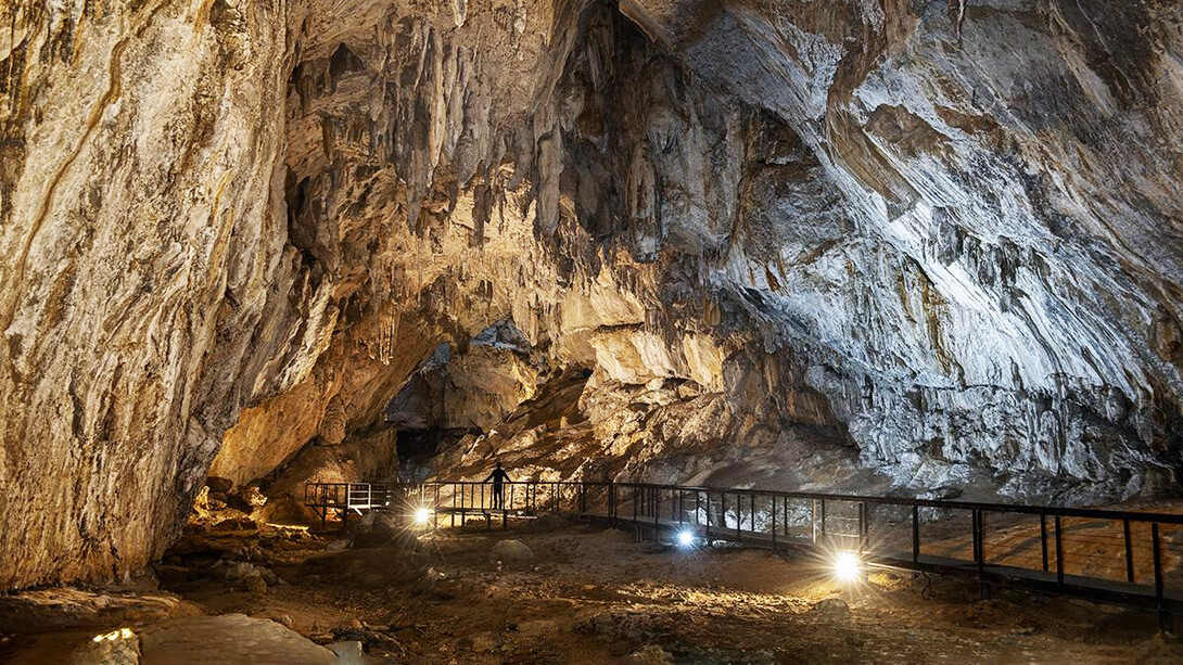 Cuevas de Cullalvera ubicadas en Cantabria, España