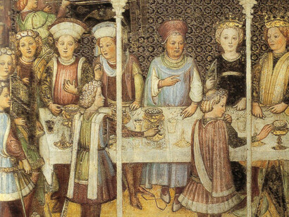 Zavattari, Banchetto di nozze di Teodolinda