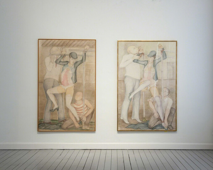 Pierre Klossowski. Courtesy of Gladstone Gallery