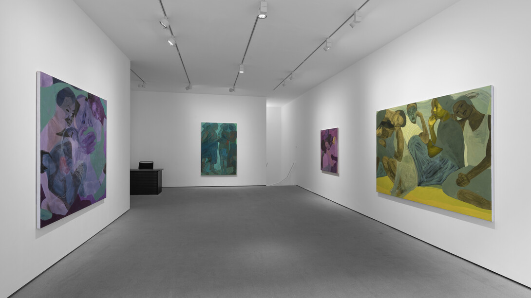 Tizta Berhanu, Love is a practice, exhibition view. Courtesy of Tiwani Contemporary