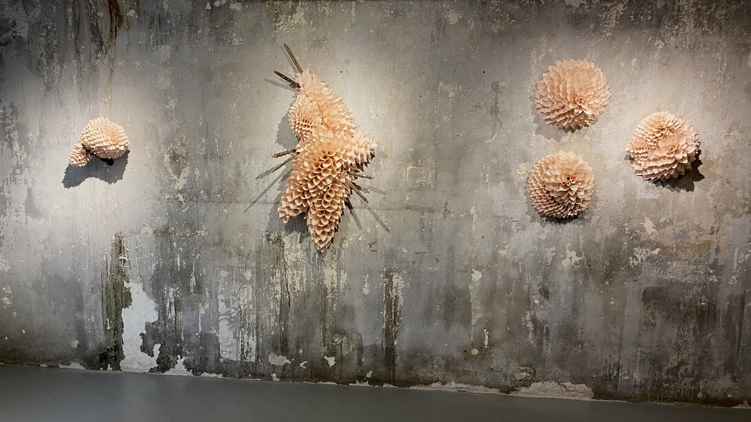 Samuelle Green, in the forever pile, 2023, installation view. Courtesy the artist and Ivy Brown Gallery, NYC