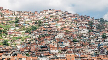 Barrio marginal, Caracas, Venezuela