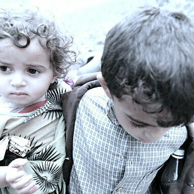 Niños en yemen