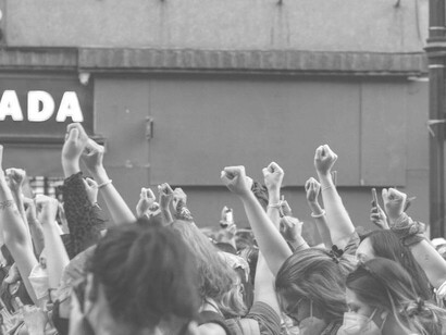 Female protestors in Italy are seeking to have their voices heard