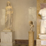 The Art of Ancient Greece, Exhibition view. Courtesy of The State Hermitage Museum